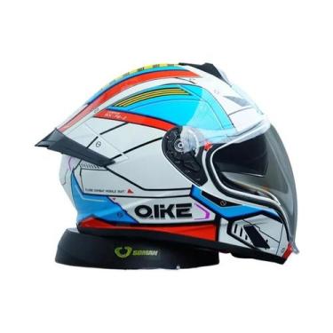 Imagem de Capacete De Motocicleta Unissex Aprovado Pelo DOT, Integral, Para Corr