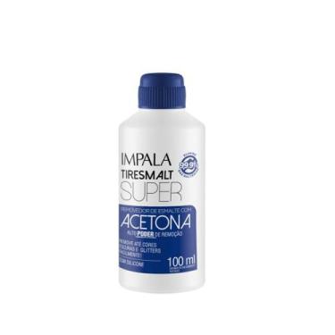 Imagem de REMOVEDOR DE ESMALTE COM ACETONA IMPALA TIRESMALT SUPER 100ml