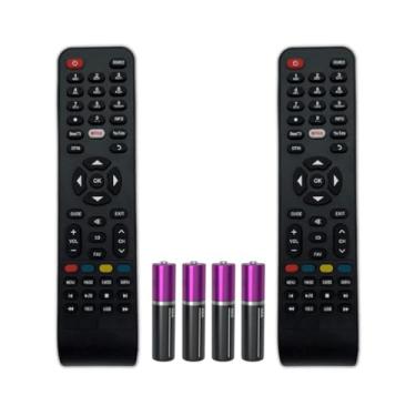 Imagem de Kit 2 Controle Remoto Compatível com Smart Tv Philco 4k LED LCD 3D