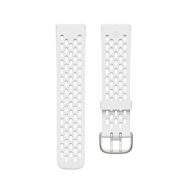 Imagem de Fitbit Pulseira de acessórios esportivos Charge 5, produto oficial Fitbit Frost White, grande