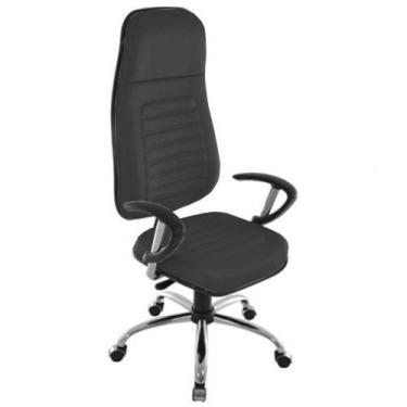 Imagem de Cadeira Presidente com Espaldar Alto Linha Blenda Preto - Design Offic