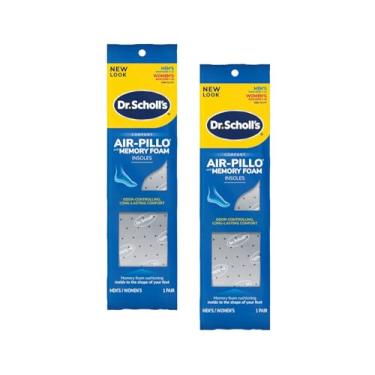 Imagem de Palmilhas Dr. Scholls Double Air-Pillo Unissex (Homens, 7 – 13 / Mulheres, 5 – 10) (Pacote com 2)