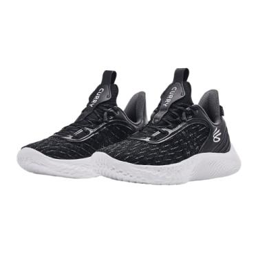 Imagem de Under Armour Curry Flow 9 Team Basketball Tênis, Preto/Branco 001, 10.5 Women/9 Men