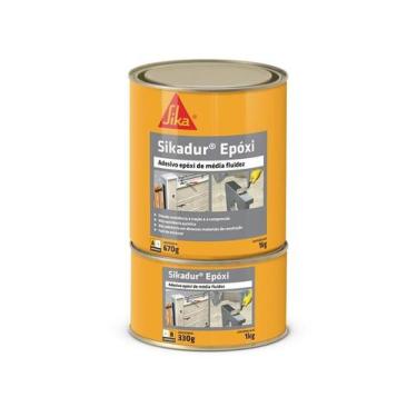 Imagem de Adesivo Epóxi Cinza Sikadur 1Kg Sika