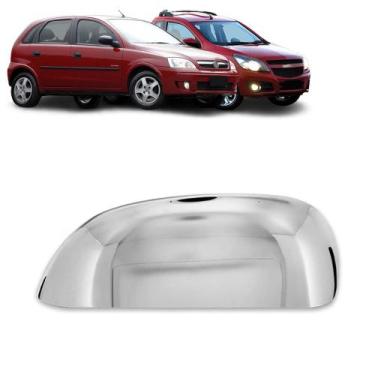Imagem de Aplique Cromado para Capa Retrovisor Corsa G2 2002 a 2012 Montana G1 2