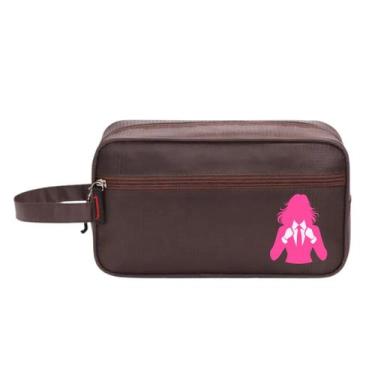 Imagem de Necessaire Bolsa Impermeável Resistente Feminina Estampada - Mormino