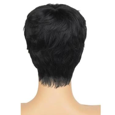 Imagem de Peruca Curta Wig De Cabelo Natural 100% Humano Lindíssima - bbless, Pr
