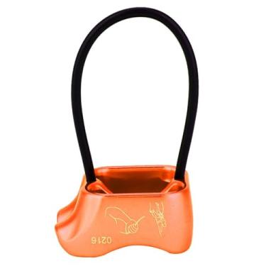 Imagem de Descendente ao ar livre Altitude Drop Drop lento ATC Protetor Descendente de dispositivos de segurança Equipamento de segurança para escalada e cavor de rocha feita de aviação de