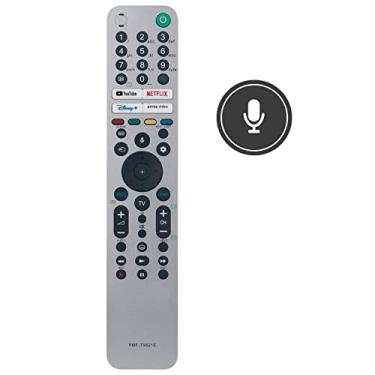 Imagem de PerFascin RMF-TX621E Controle remoto de substituição de pesquisa por voz adequado para Sony TV HD 8K A80J A84J A90J W800 X75 X75A X80AJ X80J X81J X85J X86J X89J X90J X91J X92 X94J X95J Z95J Z95J J Z9J