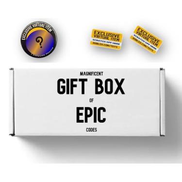 Imagem de Roblox Virtual Codes - Magnificent Gift Box of Epic Codes - Lot of 20 Unscratched Redeemable Codes