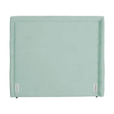 Imagem de Cabeceira Solteiro 90 cm Requinte Para Cama Box Stella Veludo - Estopa