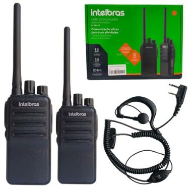 Imagem de Rádio Comunicador Portátil Ht RC3002 G2 Intelbras + Fone De Ouvido