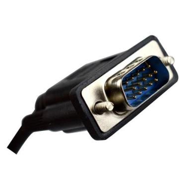 Imagem de Cabo Vga Evus C-041 Hd15 Macho X Hd15 Macho Com Filtro 10,0m