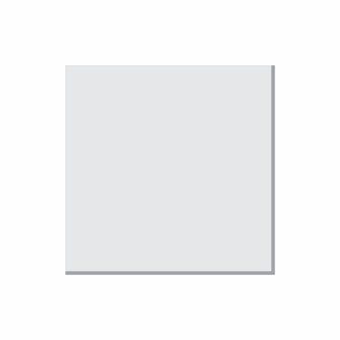 Imagem de Tampa Quadrada 45cm Branco P/ Lustre Tampa Luminária 2x45x45cm Tp-6004