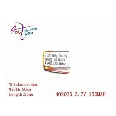 Imagem de Bateria 3.7v 150 Mah Mp3 Mp4 Alto Falantes Bluetooth Fones C - bgb