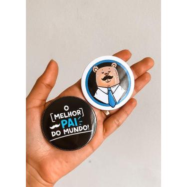 Imagem de Bottons dia dos pais - Bruna Lembranças