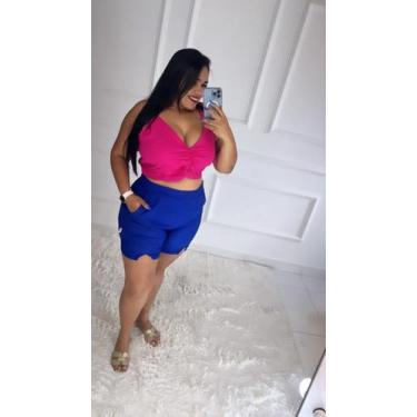 Imagem de Short bengaline - Lili corte , Vermelho