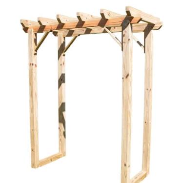 Imagem de Pergolado para jardim de madeira Pinus tratado 1,75x0,90 metros - Mode