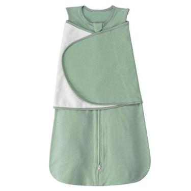 Imagem de Saco de dormir ZIGJOY Swaddle 1.0 TOG 100% algodão para recém-nascidos