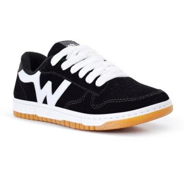 Imagem de Tênis Masculino Footwear Casual - W-Box, Pretobranco, 39