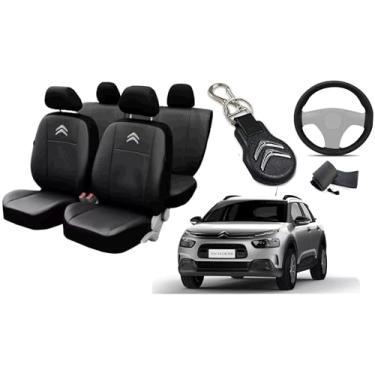 Imagem de Capa de couro para o banco C4 cactus 2018-2025 proteção impermeável