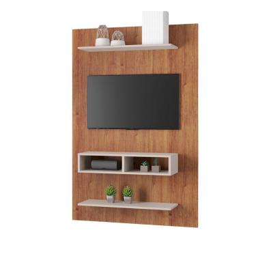 Imagem de Painel Para Tv Byte Mel Com Off White - Viero