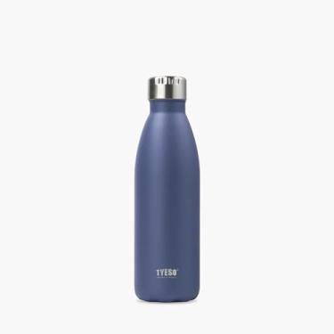 Imagem de TYESO - Copo Térmico 750ml Inox Garrafa em Forma de Cola - Um Garrafa Térmica Desportivo Adequado para Casa e para Viagens.(Azul)