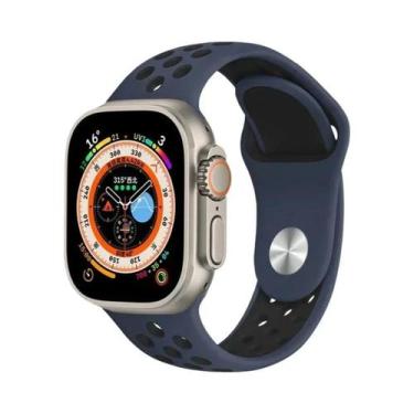 Imagem de Pulseiras De Silicone Esportivas De 42mm E 46mm Para Apple Watch Serie
