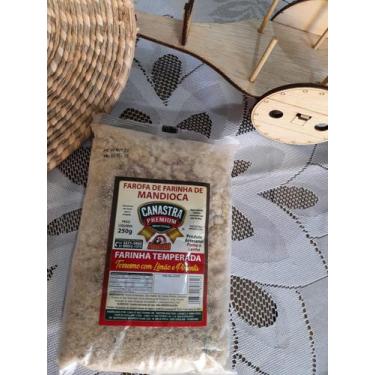 Imagem de Farofa Sabor Torresmo, Limao, Pimenta 250g Canastra Premium - atacarne