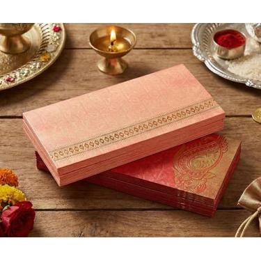 Imagem de eSplanade Envelopes de presente para dinheiro – Pacote multicolorido com 50 envelopes de designer premium