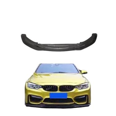 Imagem de Spoiler dianteiro em fibra de carbono para BMW M3 M4, compatível com os modelos F80 M3, F82 e F83 (2014-2019).