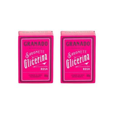 Imagem de Sabonete Granado 90G Glicerina Rosa-Kit C/2Un