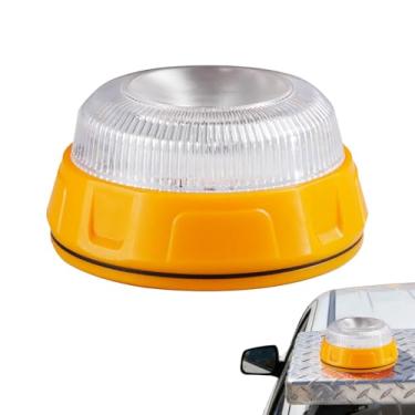 Imagem de Luz Beacon,LED Magnético Impermeável - Luzes LED Piscantes Acessórios para Carro | para Viagem, Estacionamento, Condução Noturna, Ciclismo, Transporte, Escalada, Caminhão,