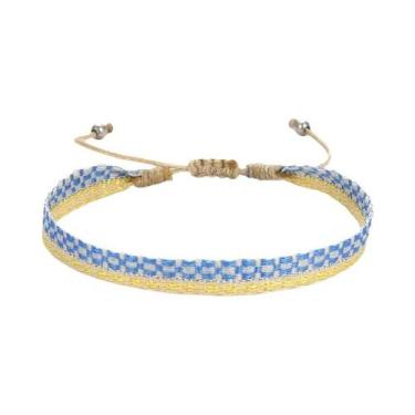 Imagem de Pulseira Boho Hippie Trançada À Mão Para Mulheres E Homens, Pulseira D