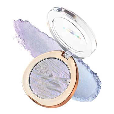 Imagem de CHARMACY Paleta de maquiagem Chameleon com glitter, iluminador de rosto com contorno de creme brilhante, de longa duração, sem crueldade, #604