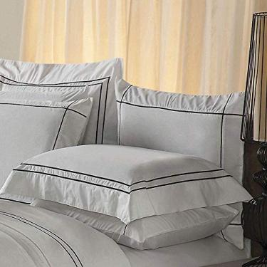 Imagem de FRONHA PREMIUM HARMONIOUS BLACK PERCAL 230 FIOS 50X90