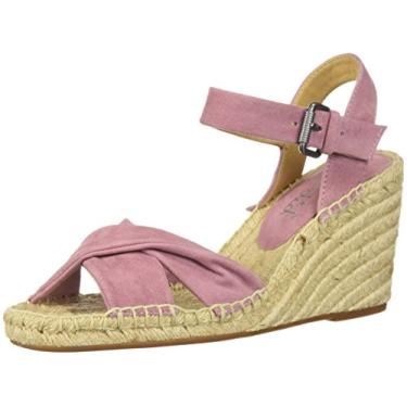 Imagem de Splendid Fairfax Alpargata Sandália anabela feminina, rosa, 9