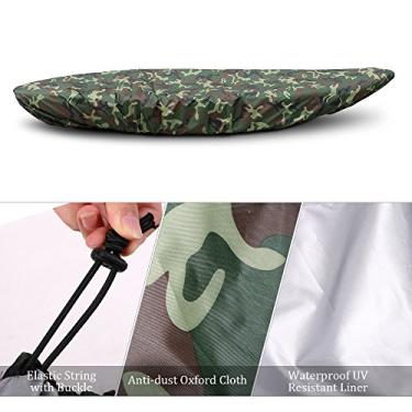 Imagem de Tingpai Capa de Caiaque Universal Profissional Canoa Barco Resistente À Prova D 'Água UV Escudo De zenamento De Poei Capa