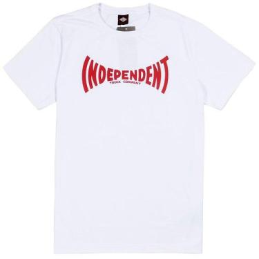 Imagem de Camiseta Independent Span Logo Branco