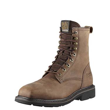 Imagem de Ariat Mens Cascade 8 inch Steel Toe Western Work 8.5 D/Medium(Width) Alamo Brown