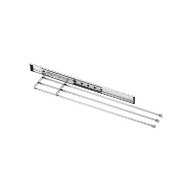 Imagem de Porta Panos Deslizante de Embutir Triplo Organizador Cozinha