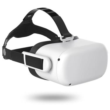 Imagem de X-SUPER HOME Active Silicone Head Strap Compatiable for Oculus Quest 2 Accessories Elite Strap Replacement Ideal for Lie-Down Mode or Sit-Back Mode (Quest 2, Black)