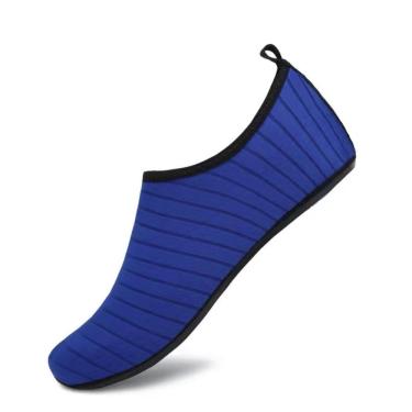 Imagem de Sapatilha de Neoprene Reforçada Areia Mar Beach Tennis Azul Escuro - 38-39