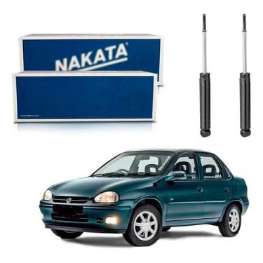 Imagem de Par Amortecedor Traseiro Corsa Sedan 1.0 1.6 1996 A 2006 - Nakata