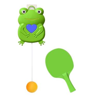 Imagem de Aymzbd Mesa de Tênis Suspensa Interna, Brinquedo para, Dispositivo de Treinamento, Raquete de Tênis de Mesa E Bola para Esportes, Jogo Interno, 1 raquete 1 bola