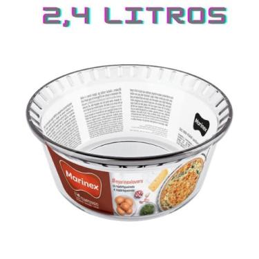 Imagem de Travessa Grande Soufle 2,4L Nadir Forno Freezer Vidro - Nadir Figueire