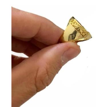 Imagem de Anel Crf Banhado A Ouro 18K Masculino Luxo - Tojoia18K