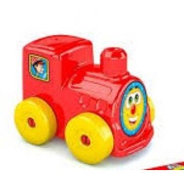 Imagem de Brinquedo trem trenzinho cores - GGB PLASTIC - GGB Brinquedos
