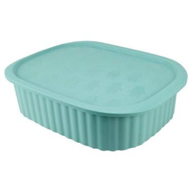 Imagem de Organizador De Gavetas, Meias, Calcinhas, Bijuterias C- 15 Divisórias Linha Loft Turquesa