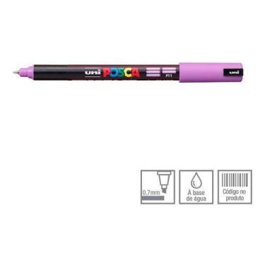 Imagem de PC-1MR  Posca Lavanda Extra Fina 0.7 mm - UNI